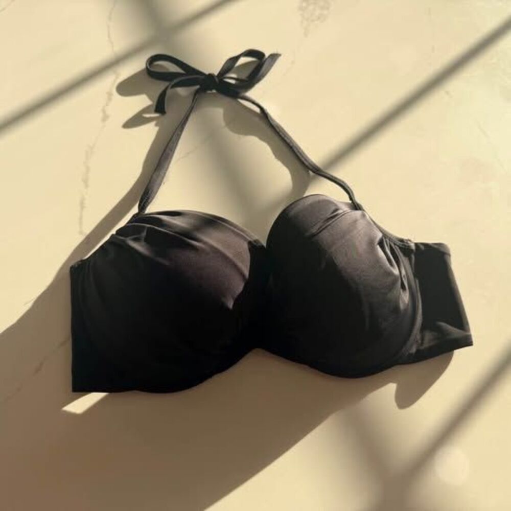 36DD Victoria’s Secret Bikini Top Black C7372